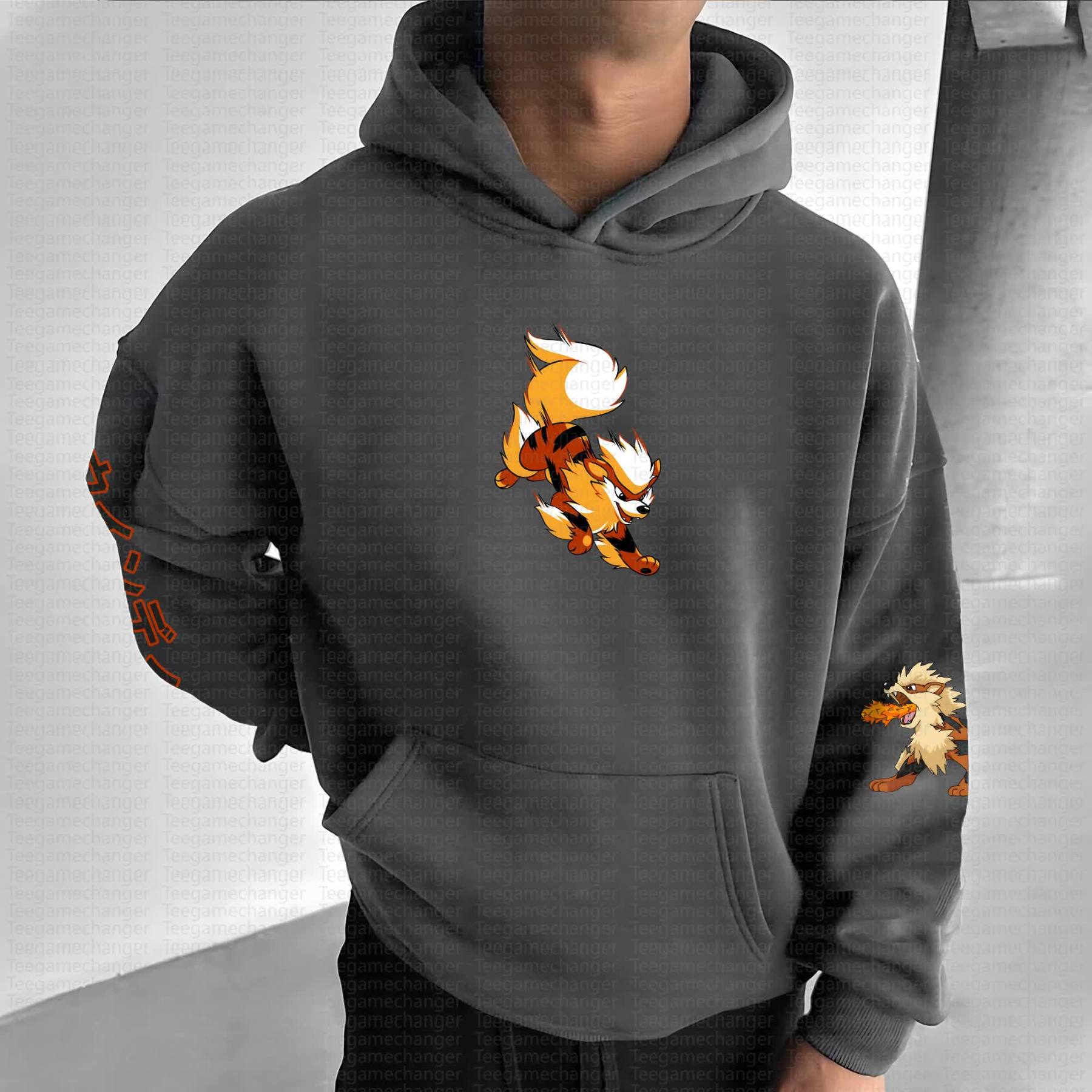 Unisex “Pokémon” Anime Graphic Streetwear Vintage Hoodie