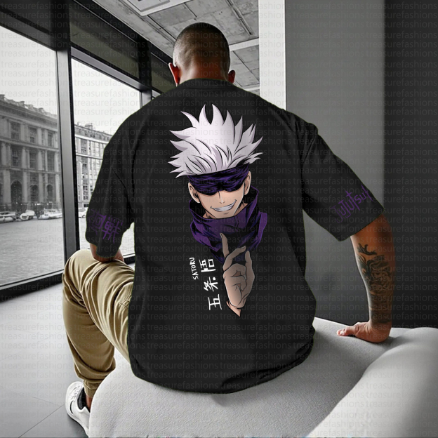 Unisex  " Jujutsu Kaisen " Anime Inspired Vintage T-Shirt