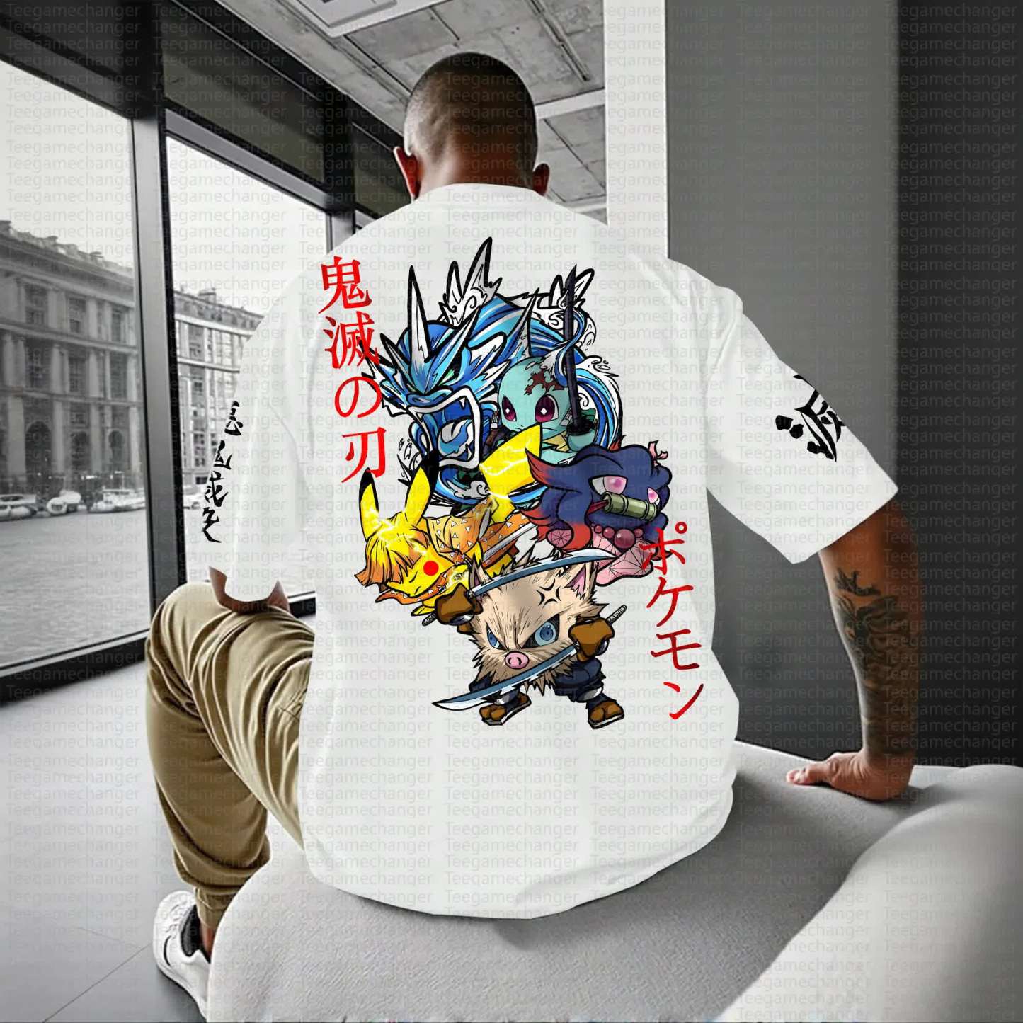 Unisex Anime Inspired Vintage T-Shirt