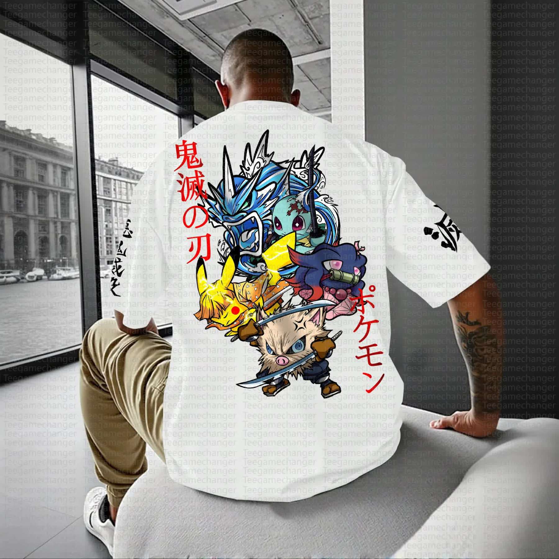 Unisex Anime Inspired Vintage T-Shirt