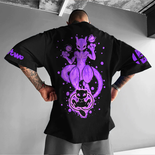 Unisex Anime Inspired Vintage T-Shirt