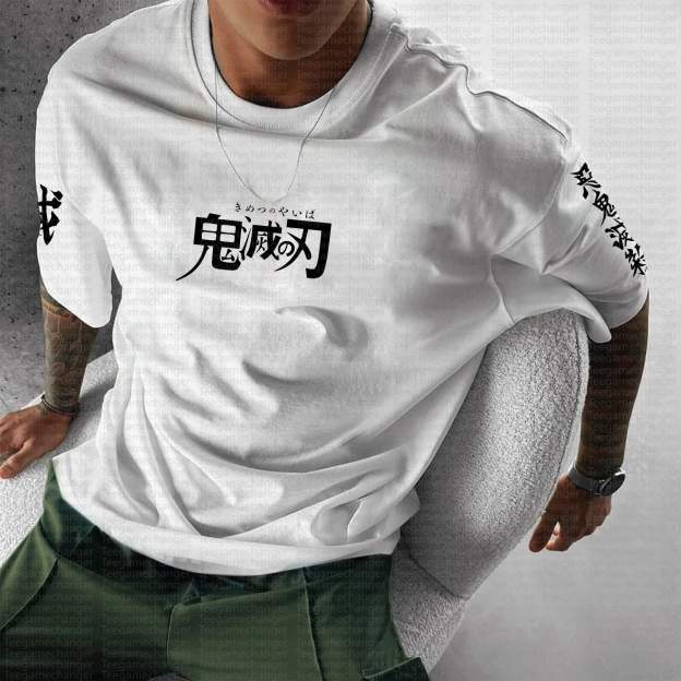 Unisex Anime Inspired Vintage T-Shirt丨Demon Slayer X Pokémon