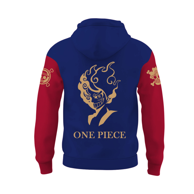 Unisex Retro Hoodie丨Barcelona x One Piece