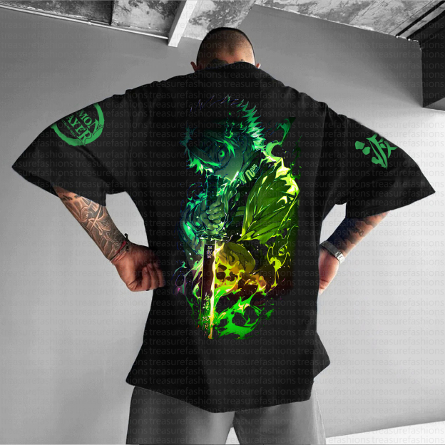 Unisex  "Demon slayer" Anime Inspired Vintage T-Shirt