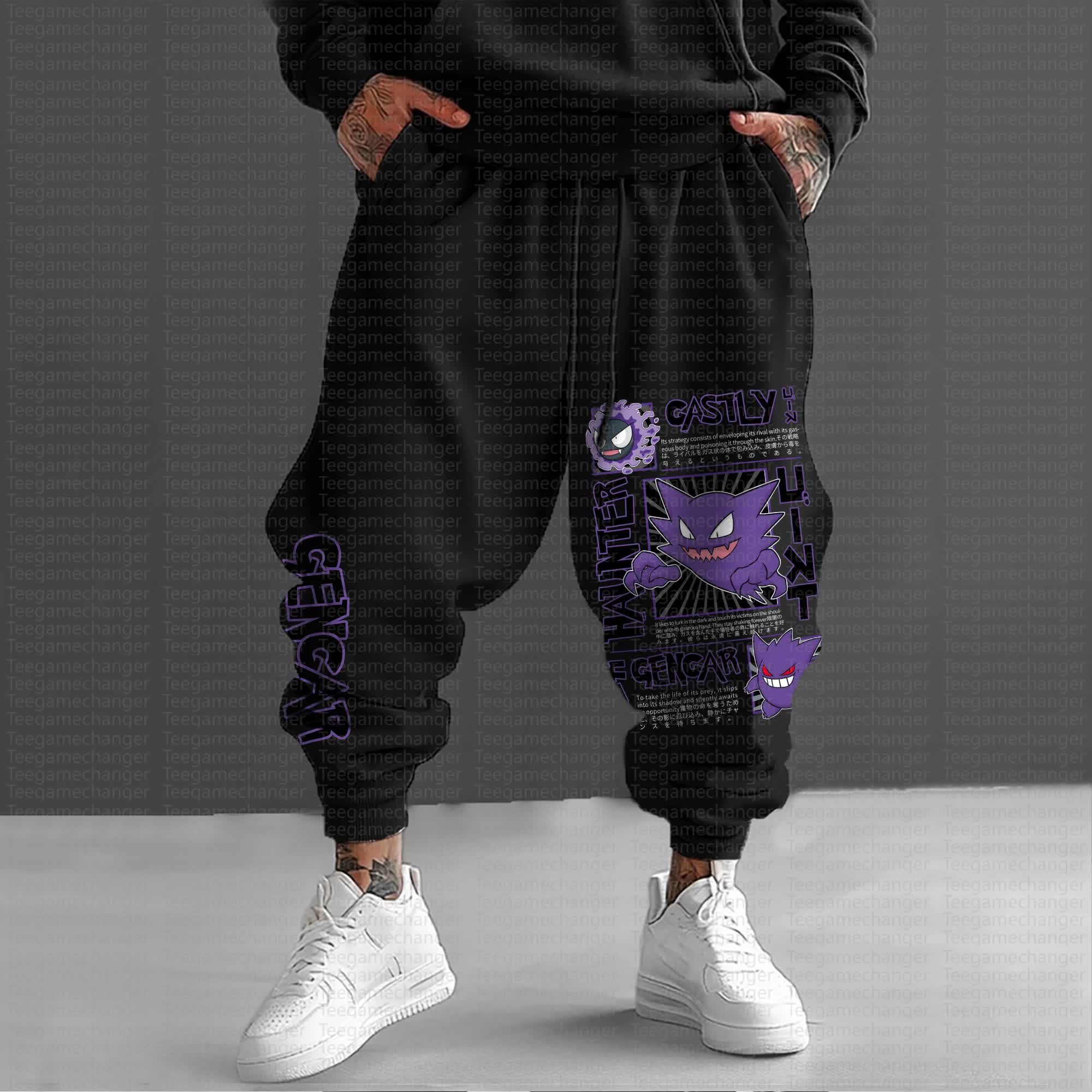 Unisex “Pokémon” Casual Anime Streetwear Pants