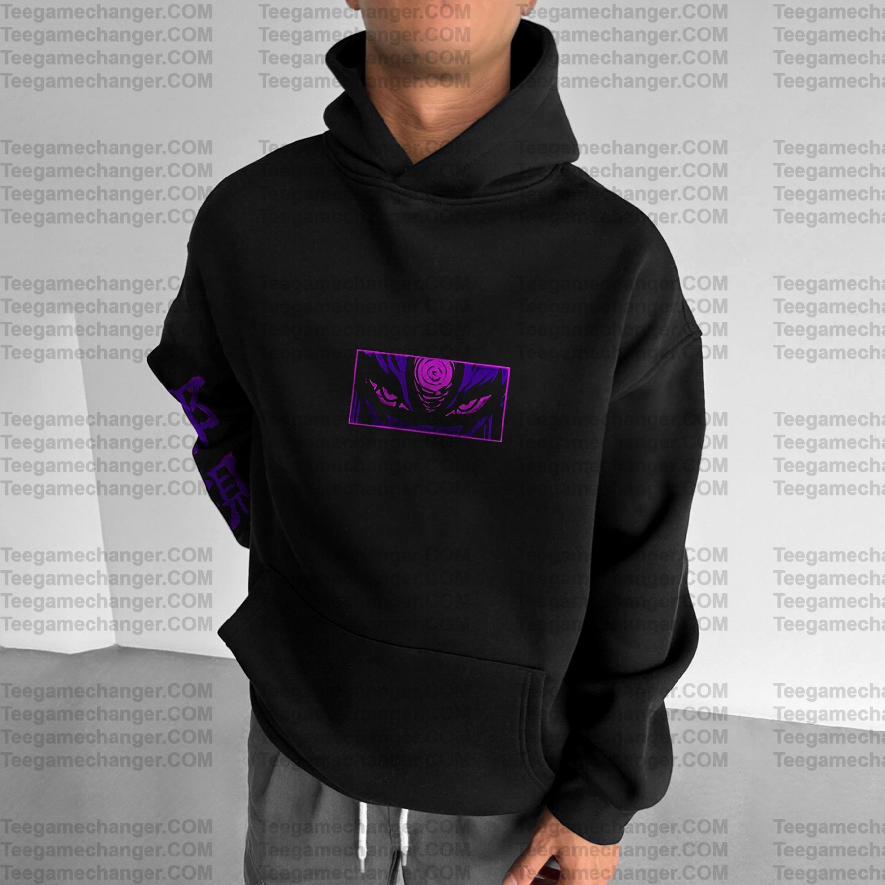 Unisex Anime Print  Casual Oversized Hoodie