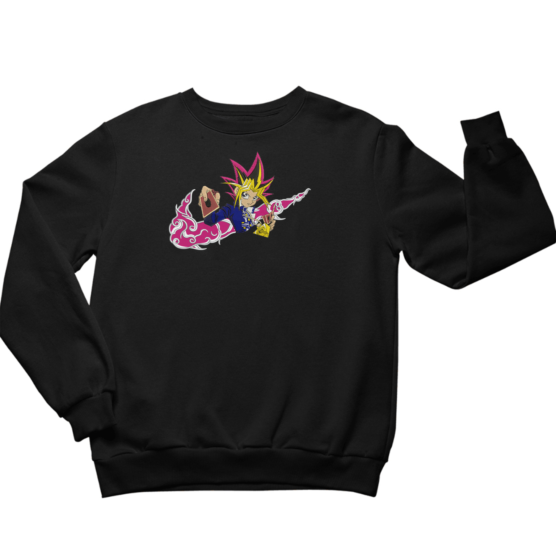 Unisex "Yu-Gi-Oh!" Anime Embroidered Top