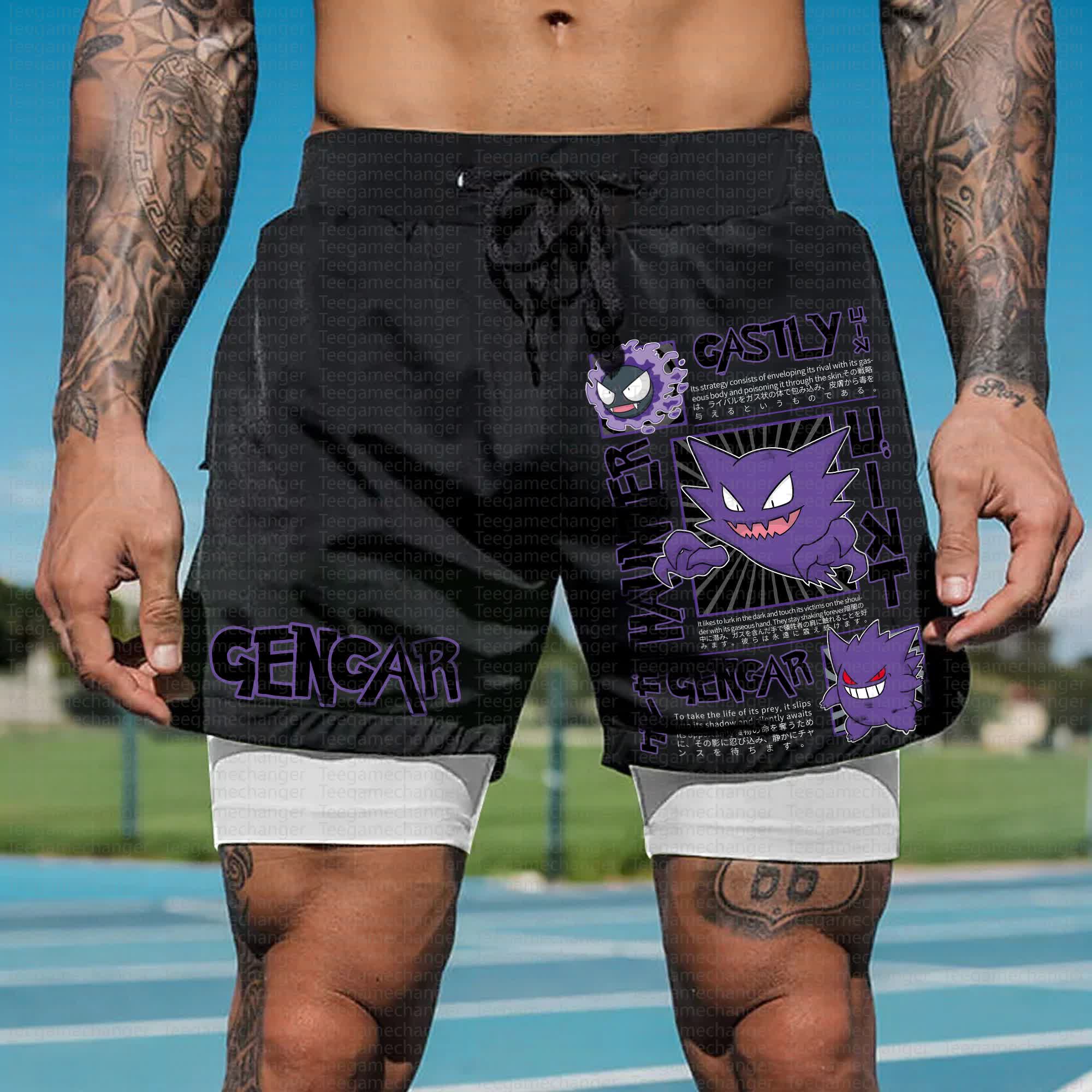 Unisex “Pokémon” Casual Anime Streetwear Shorts