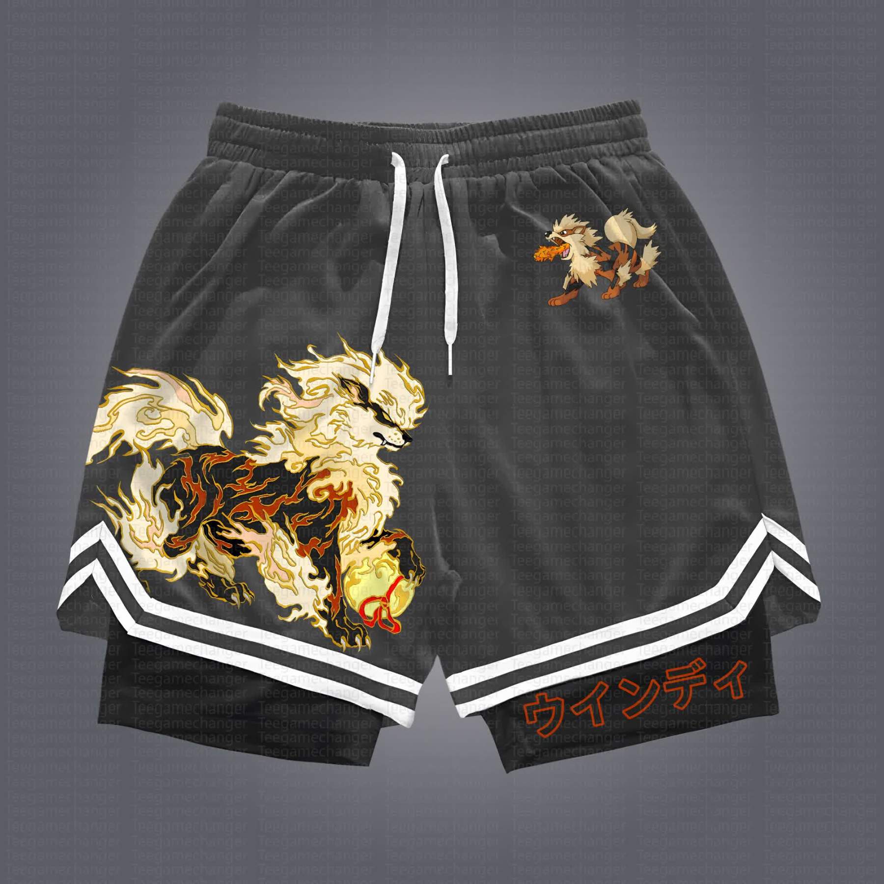Unisex Casual Anime Streetwear Shorts