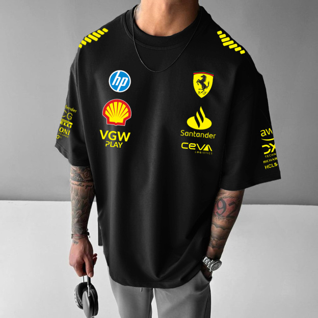 Unisex Racing Fan Oversized T-Shirt