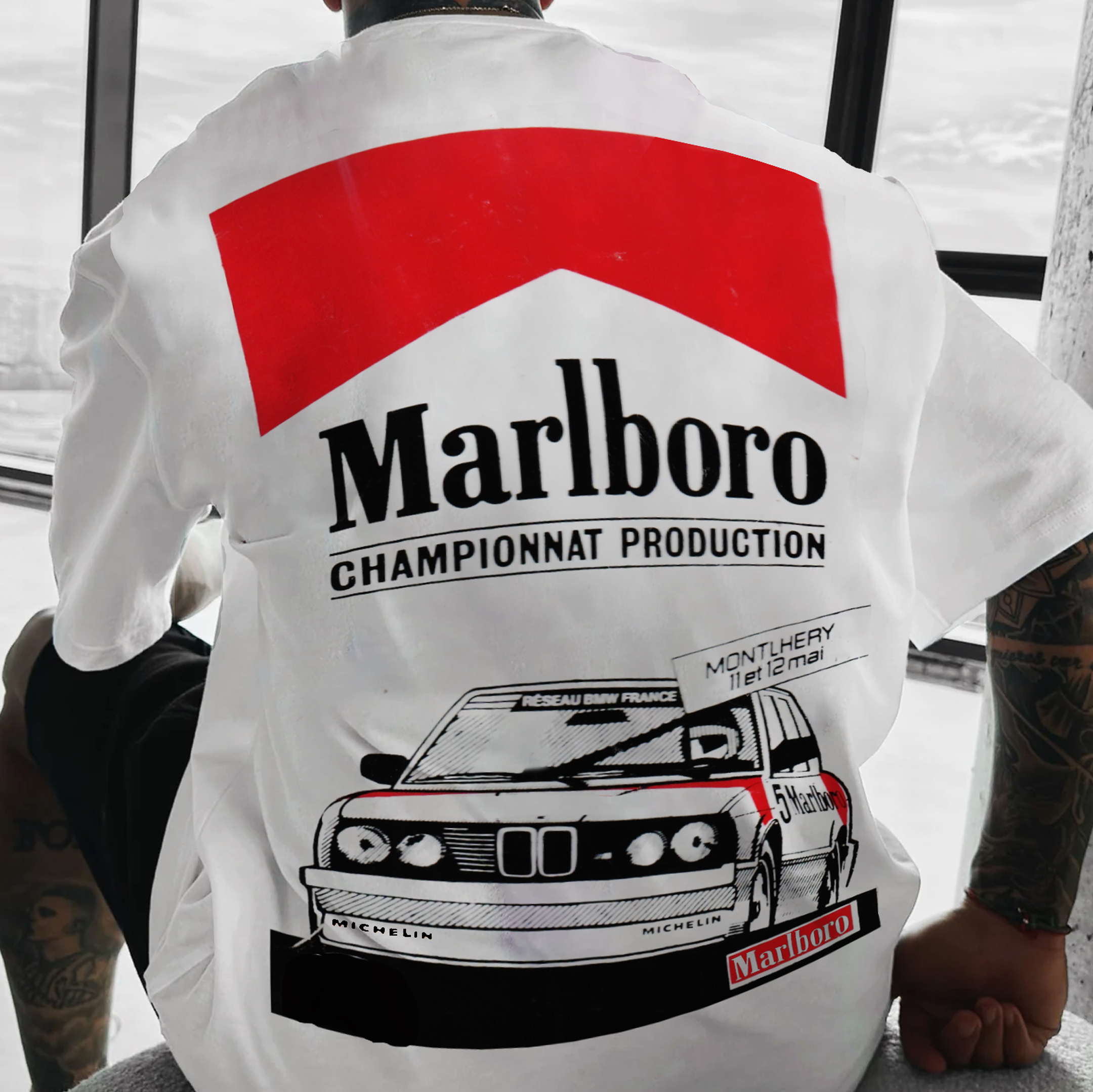 Unisex Oversized Racing Casual T-shirt