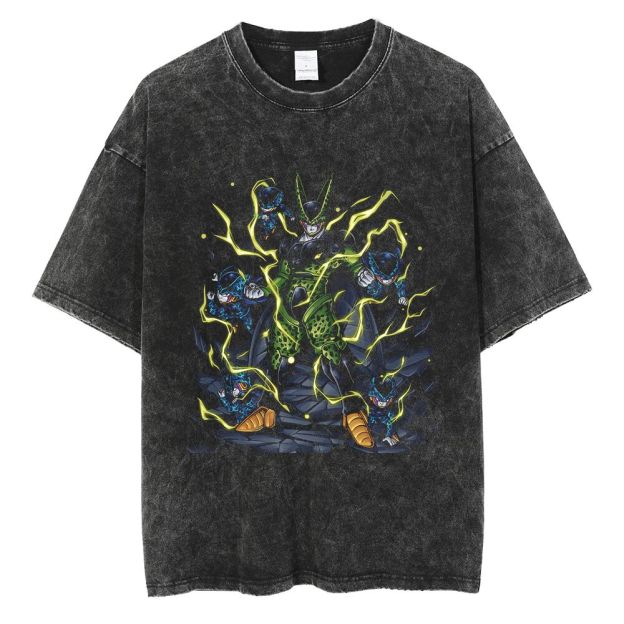 Dragon Ball  “Cell Power” Vintage washed Tee