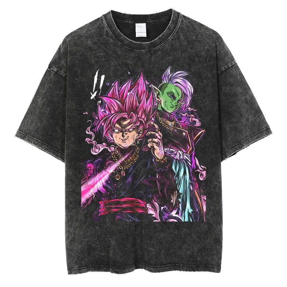Dragon Ball “Black Goku Zamasu” Vintage washed Tee