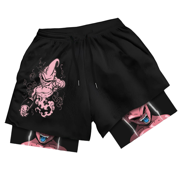 Men's Casual Anime Design Shorts