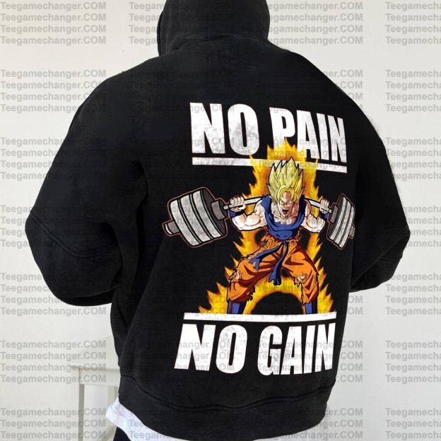 Vintage 3D Direct Inkjet Printed Washed Unisex Plush Hoodie