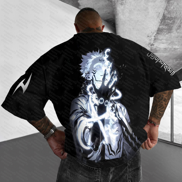 Unisex  " Jujutsu Kaisen " Anime Inspired Vintage T-Shirt