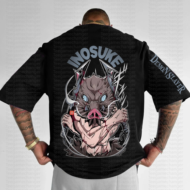 Unisex  "Demon slayer" Anime Inspired Vintage T-Shirt