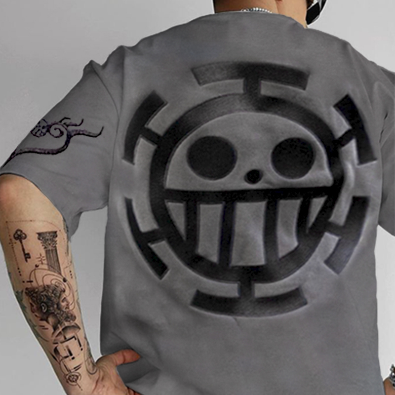 Oversized Printed Casual T-shirt
