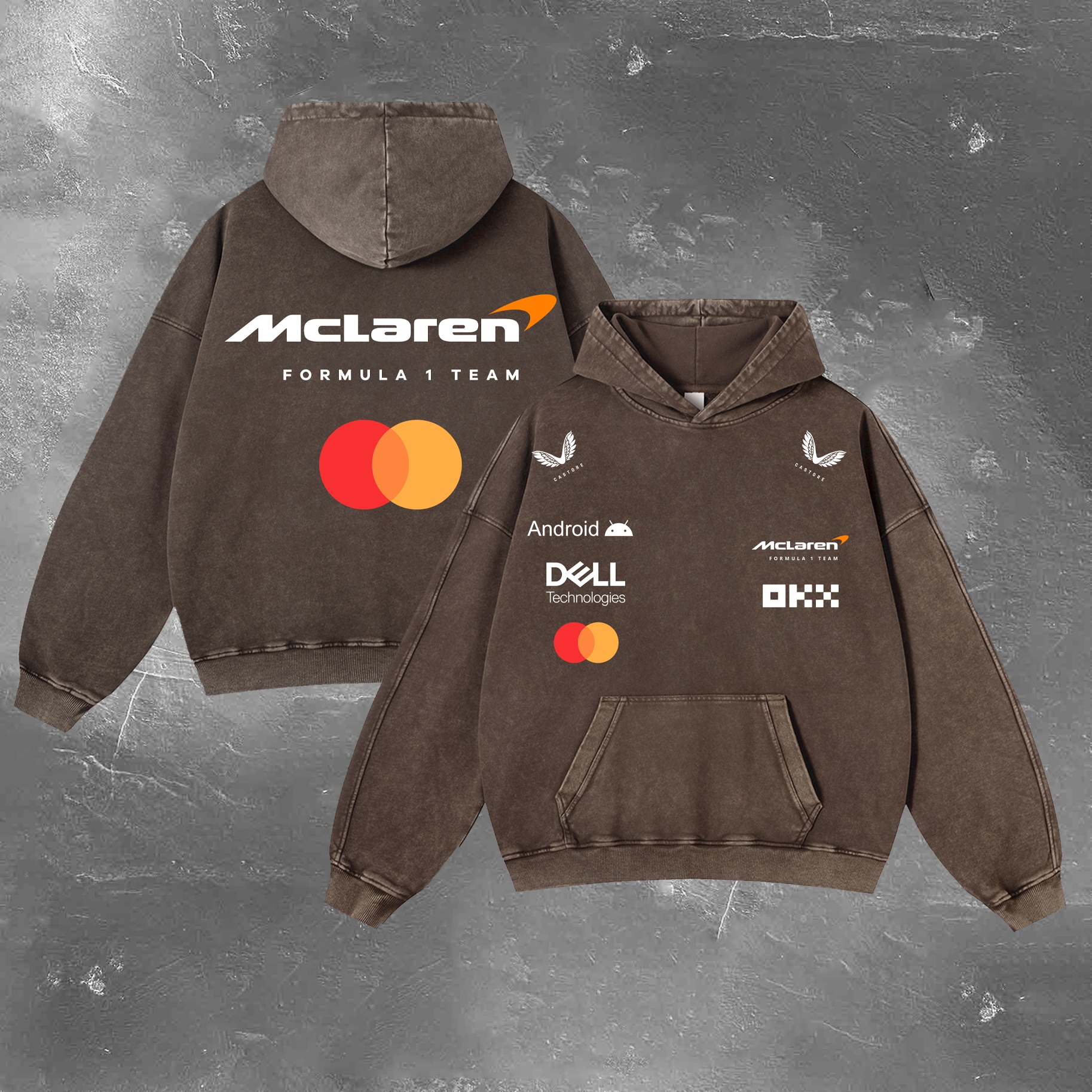 Racing Legend Vintage Washed Hoodie 10