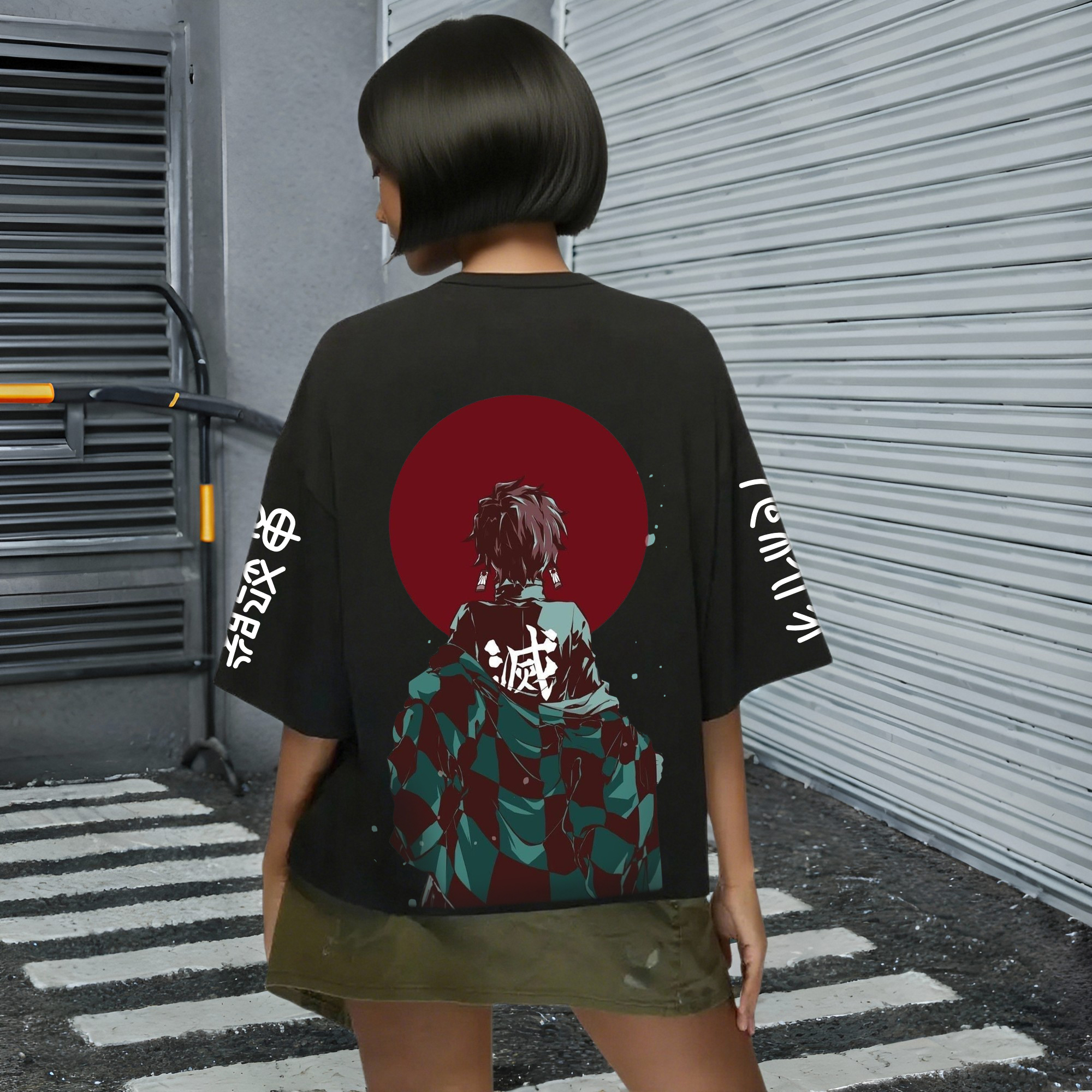 "Demon Slayer" Anime Inspired Vintage T-Shirt