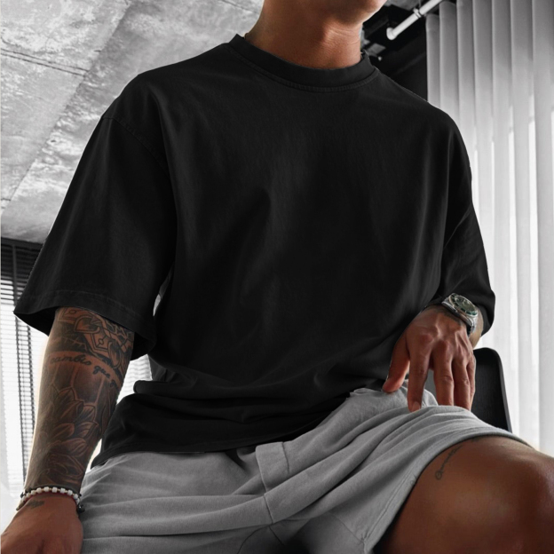 Casual Loose Racing Printed T-shirt