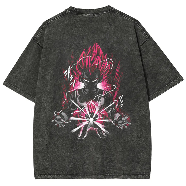 Dragon Ball “Vegeta” Vintage washed Tee