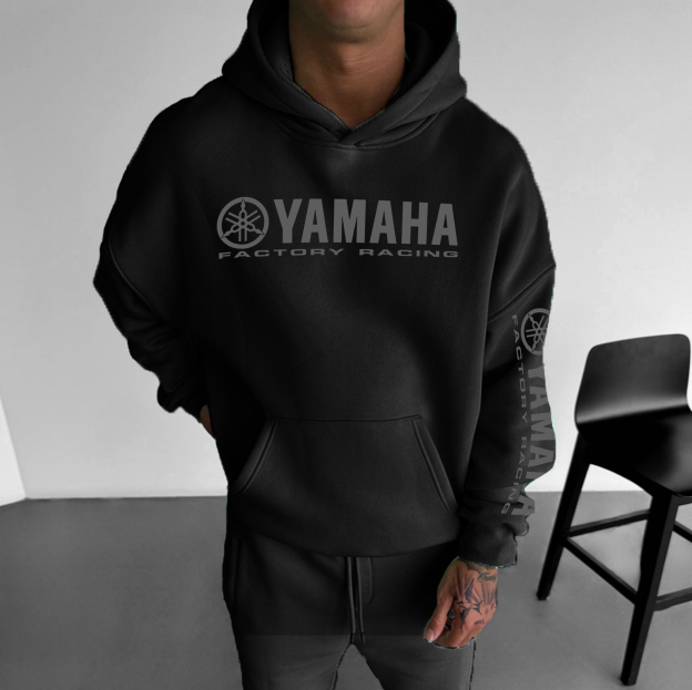 Unisex Motorcycle Racing Oversized Hoodie