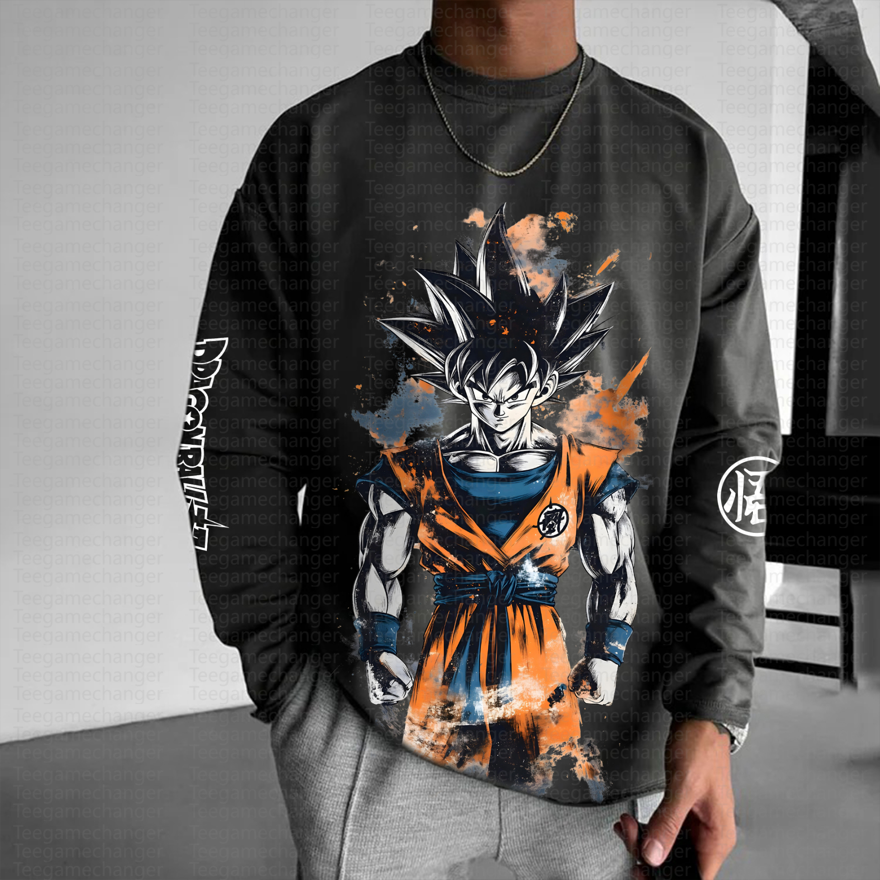 Unisex “Drangon Ball” Anime Graphic Streetwear Vintage Long-Sleeved T-shirt