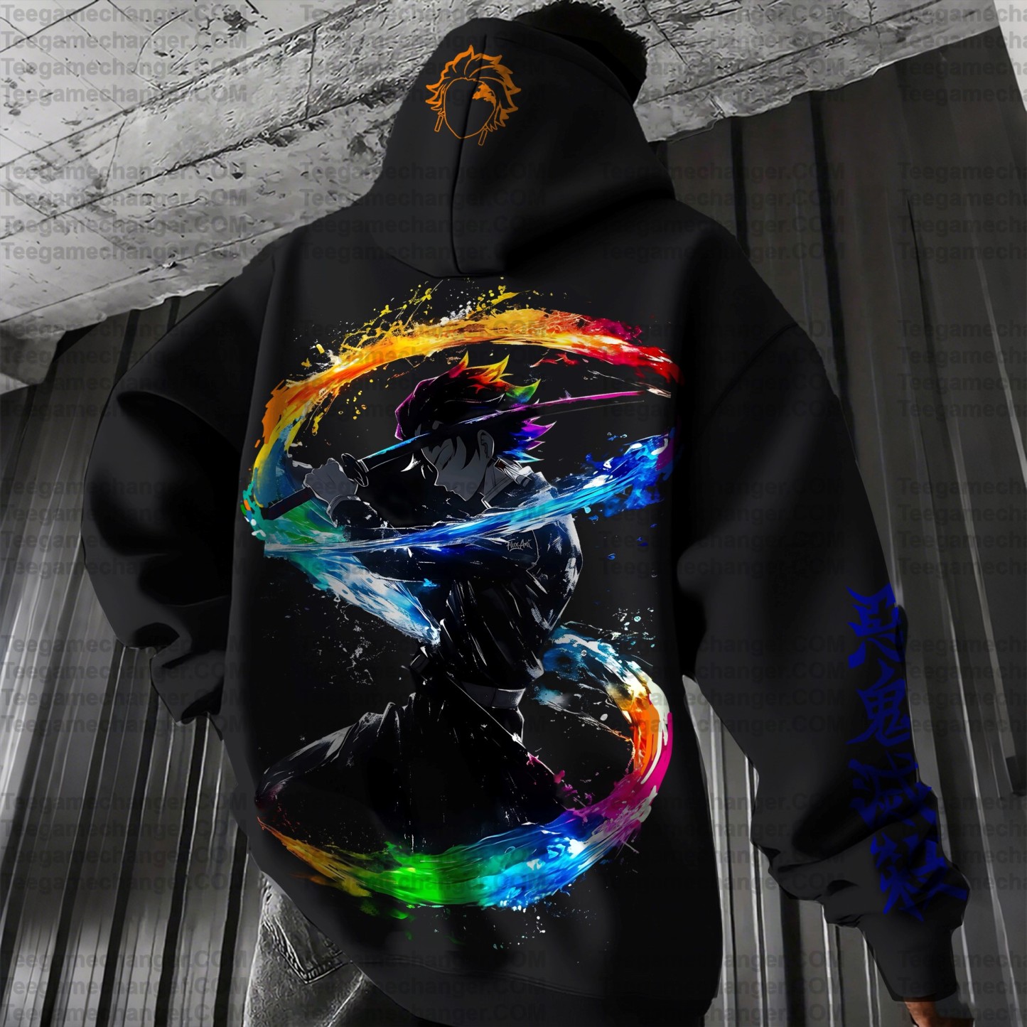 Unisex Anime Graphic Streetwear Vintage Hoodie丨Demon slayer