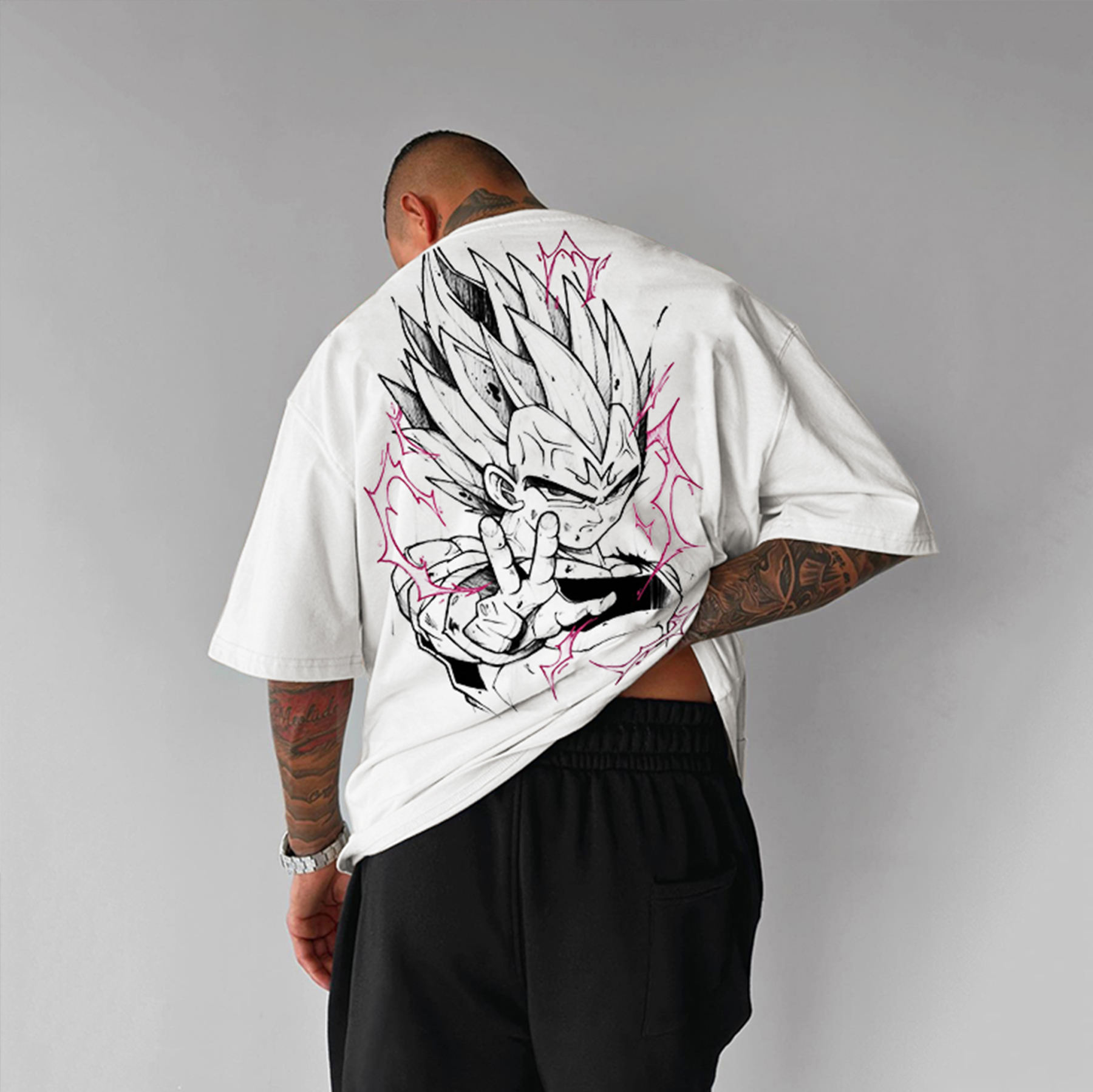 Casual Cartoon Character Printed T-shirt