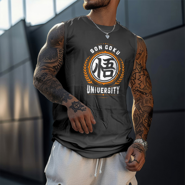 Unisex Retro Anime Tank Top