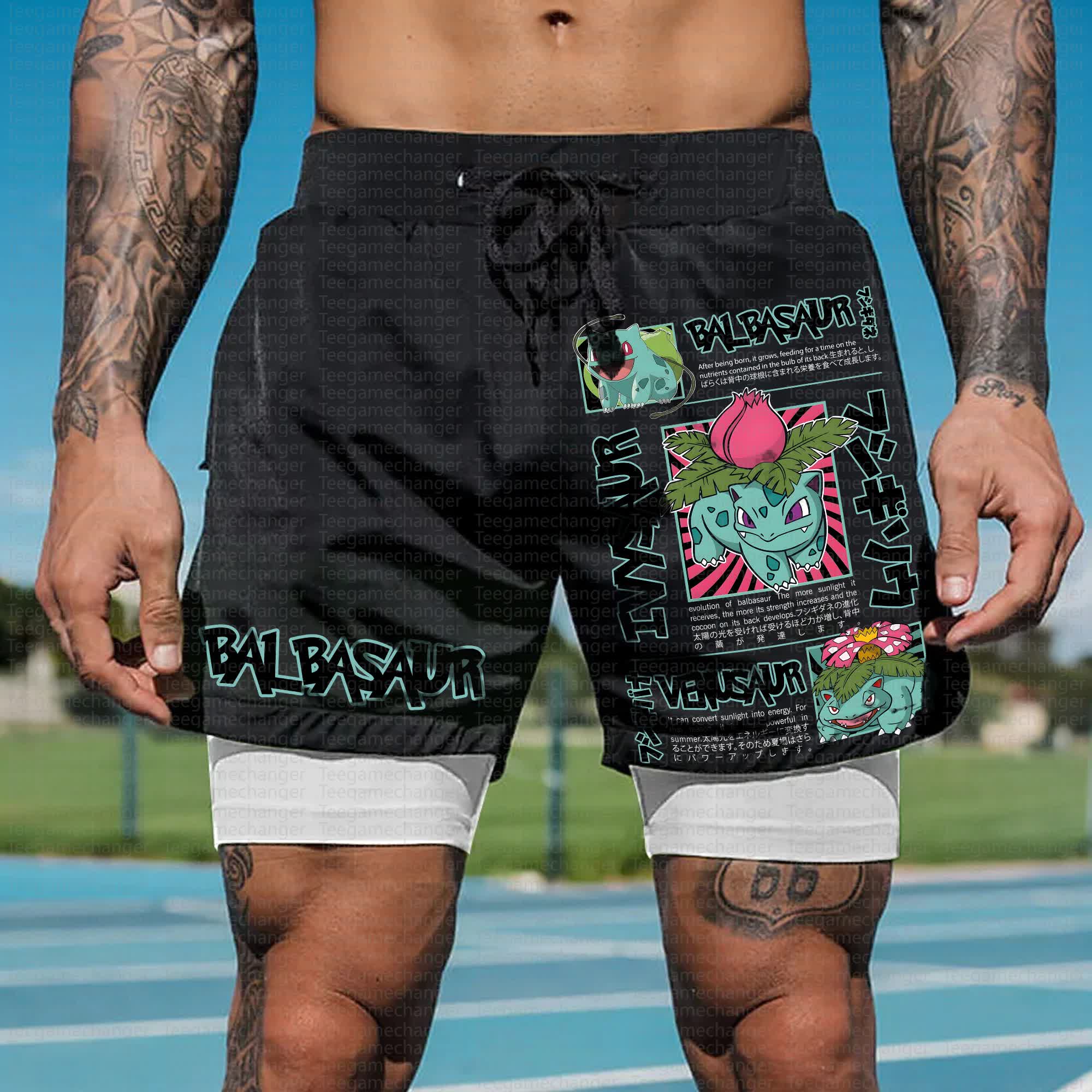 Unisex “Pokémon” Casual Anime Streetwear Shorts