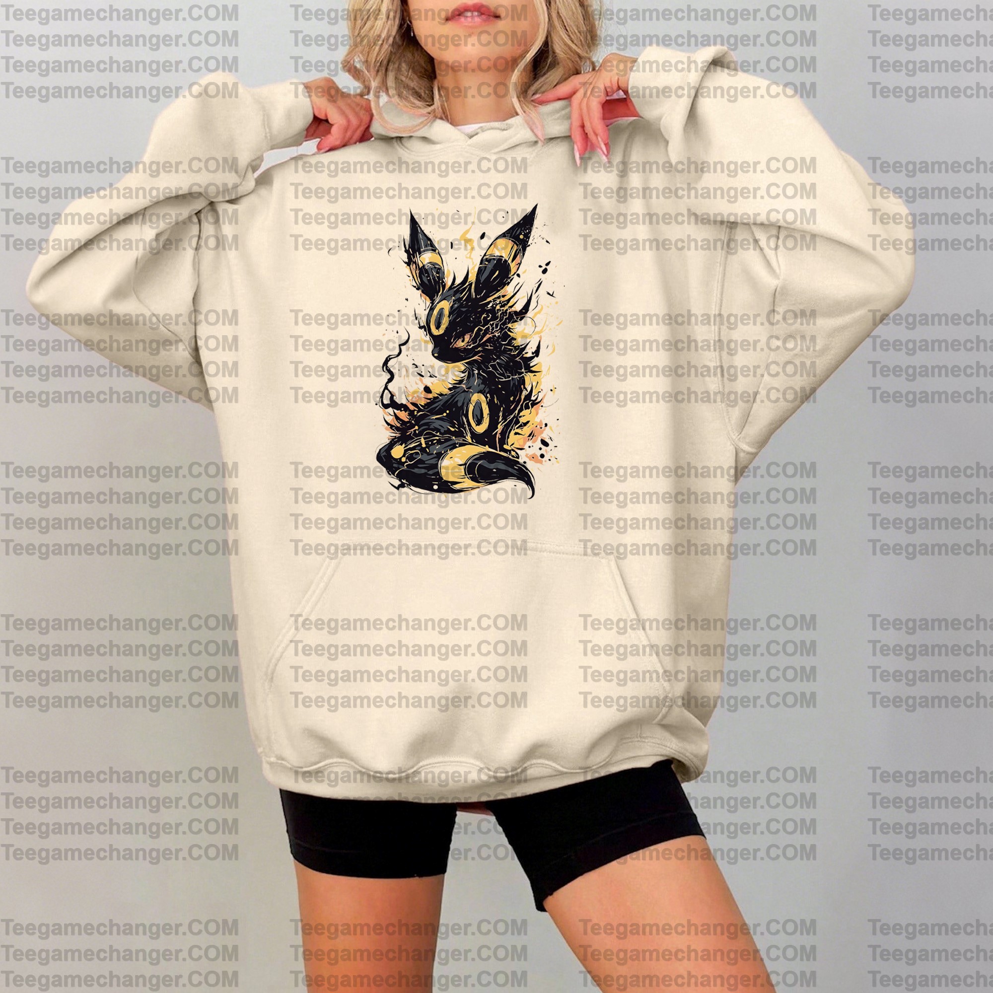 ‘’Pokémon " Anime Inspired Vintage Hoodie