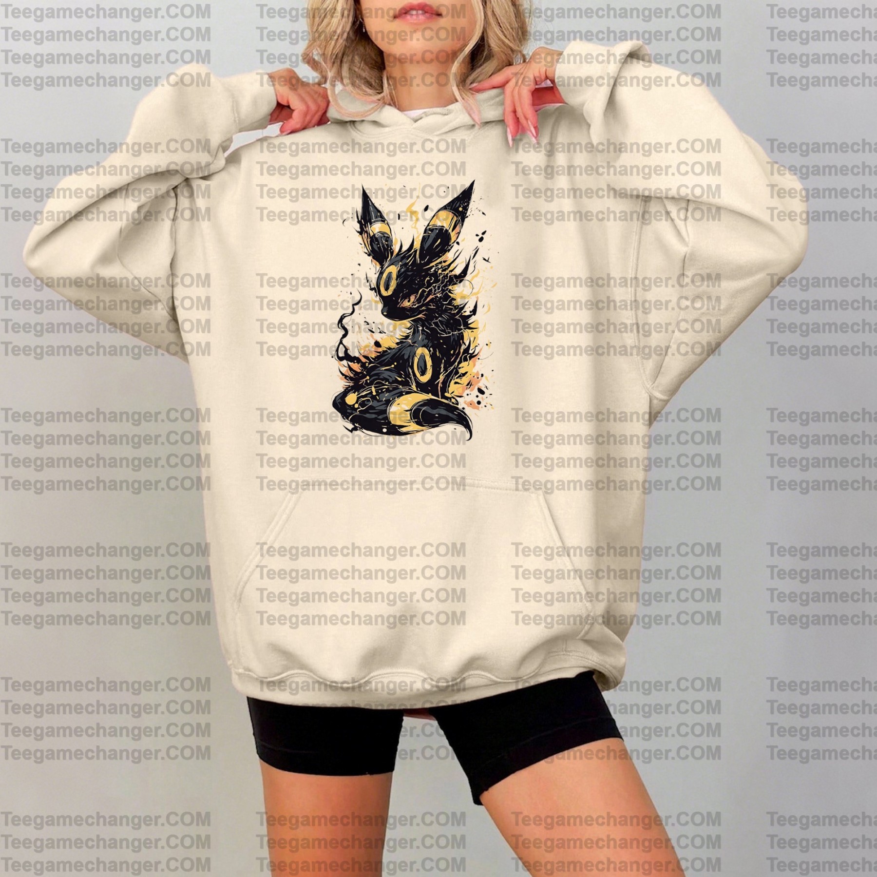 ‘’Pokémon " Anime Inspired Vintage Hoodie