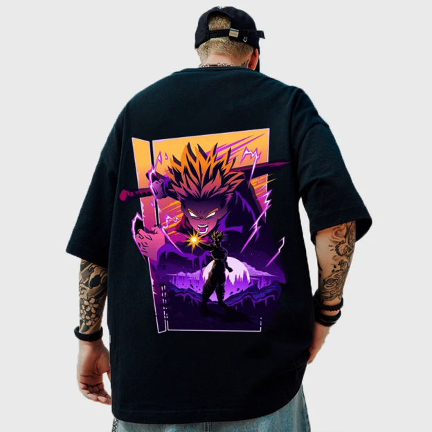 Unisex Dragon Ball Anime Print T-Shirt