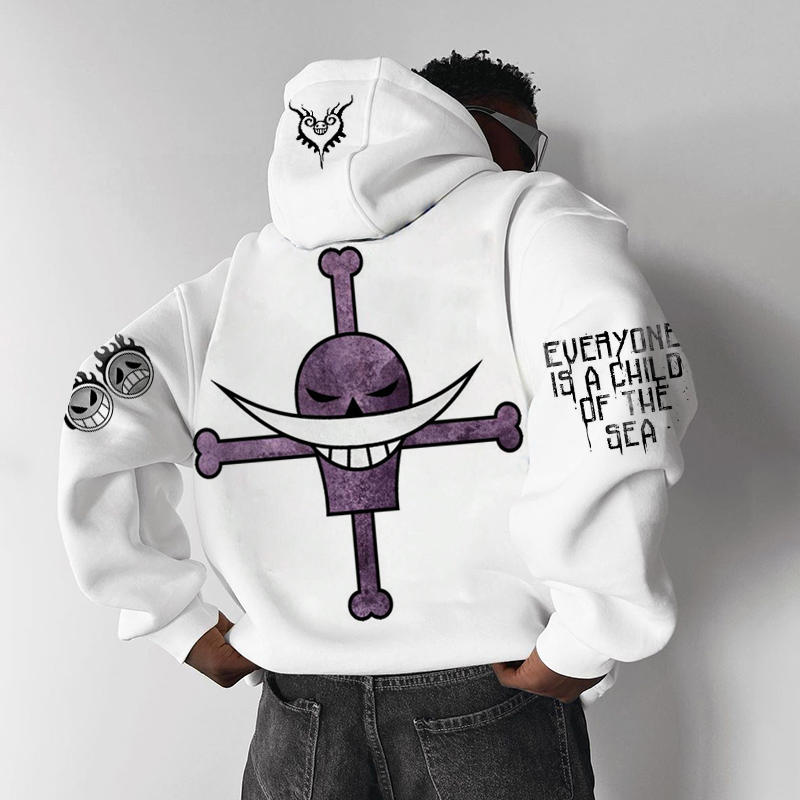 Oversize Print Hoodie-Teegamechanger