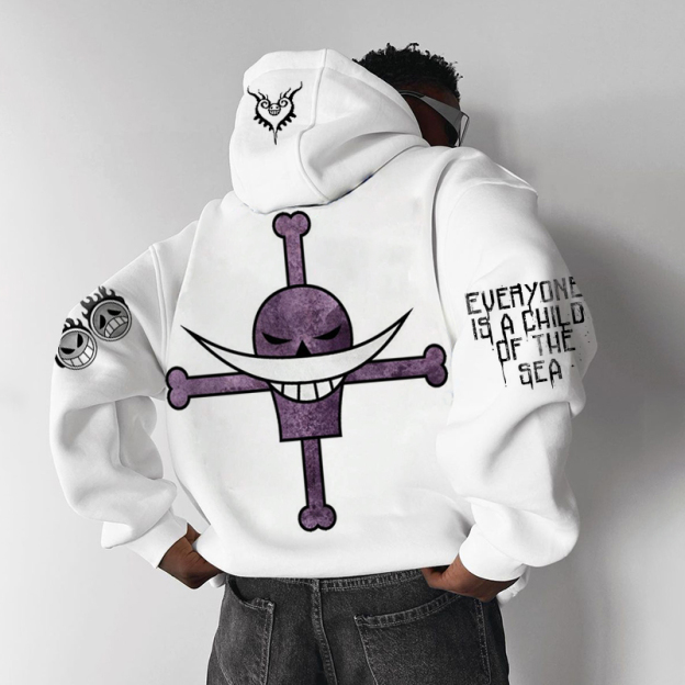 Oversize Print Hoodie-Teegamechanger