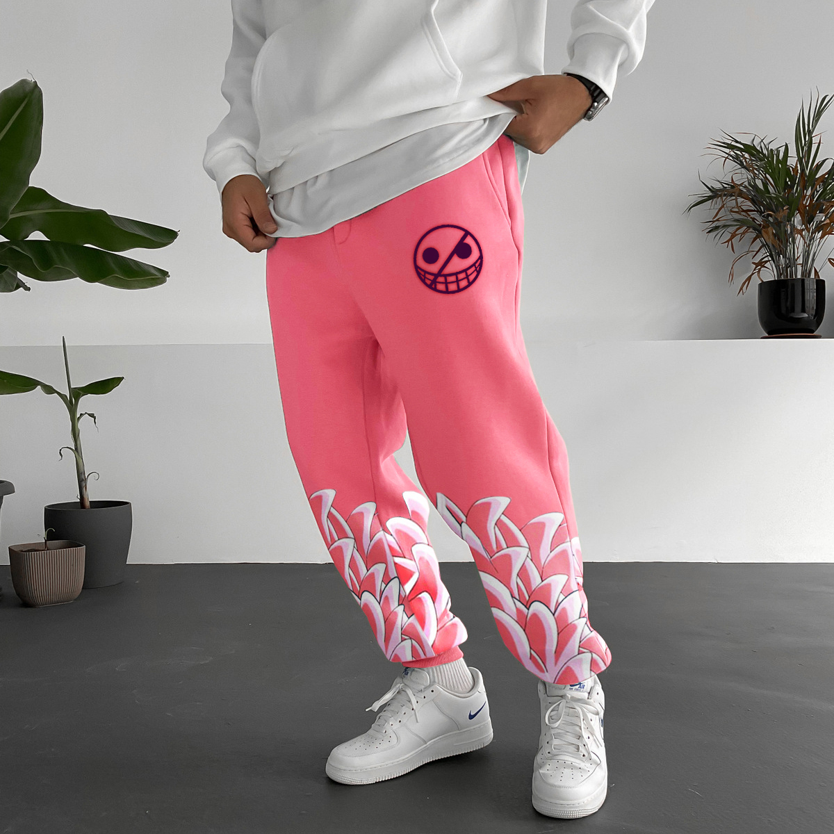 Anime Print Sweatpants