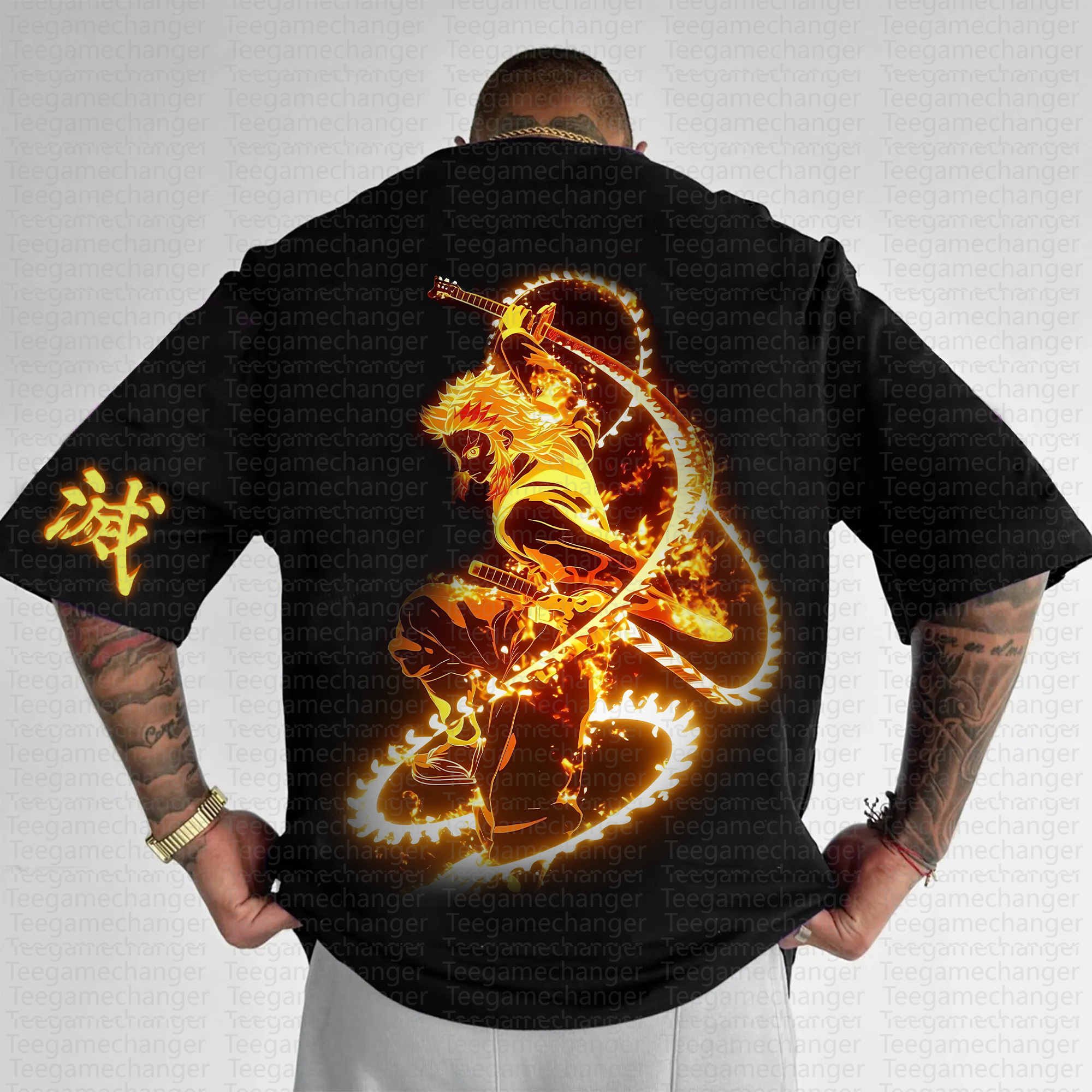 Unisex Anime Inspired Vintage T-Shirt | Demon Slayer