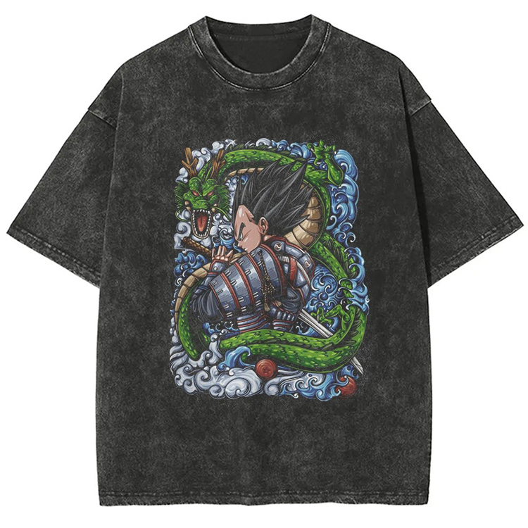 Dragon Ball “Vegeta Samurai” Vintage washed Tee