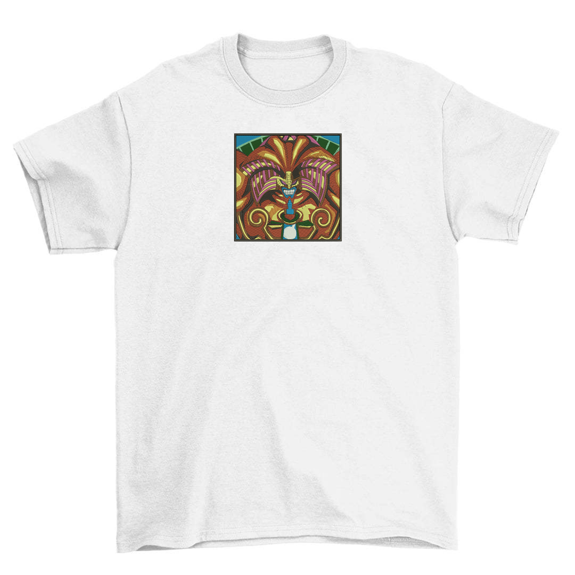 Unisex "Yu-Gi-Oh!" Anime Embroidered Top