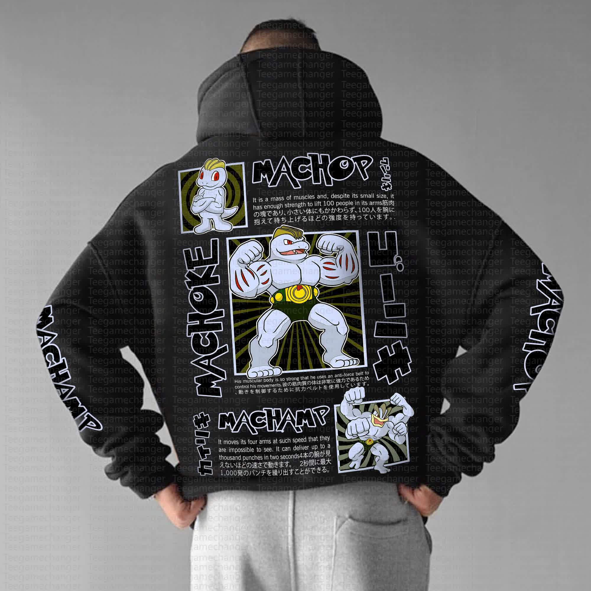 Unisex “Pokémon” Anime Graphic Streetwear Vintage Hoodie