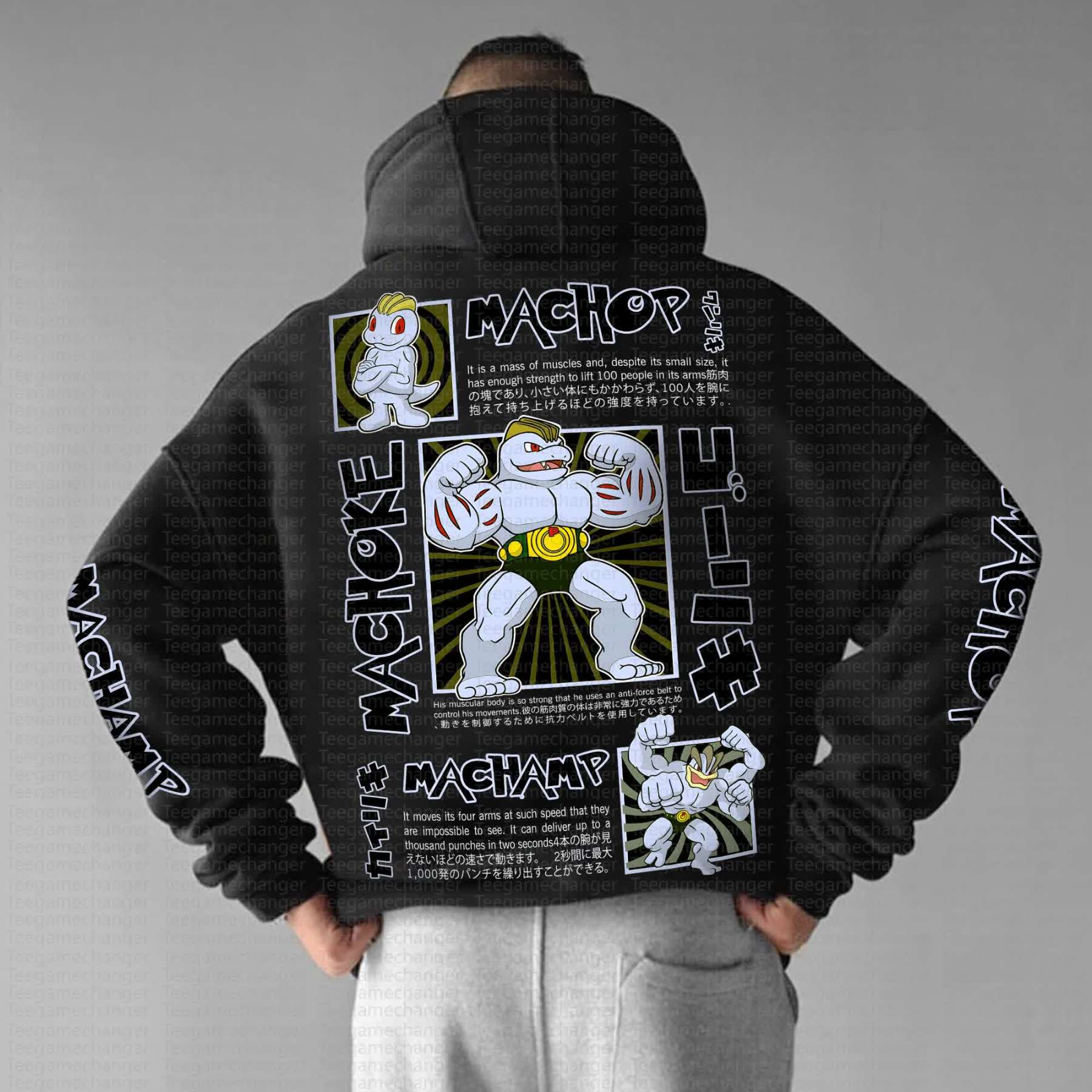 Unisex “Pokémon” Anime Graphic Streetwear Vintage Hoodie