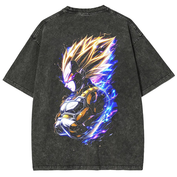 Dragon Ball “ Super Saiyan” Vintage washed Tee