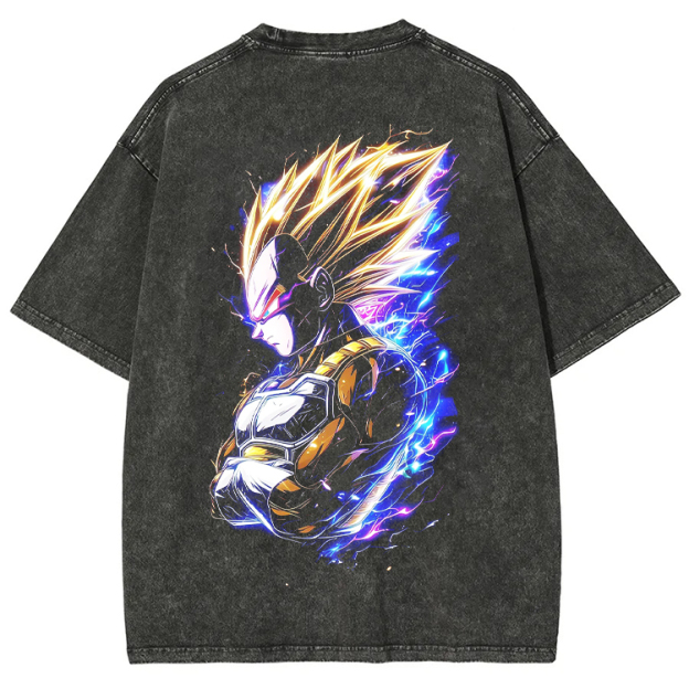 Dragon Ball  “ Super Saiyan” Vintage washed Tee