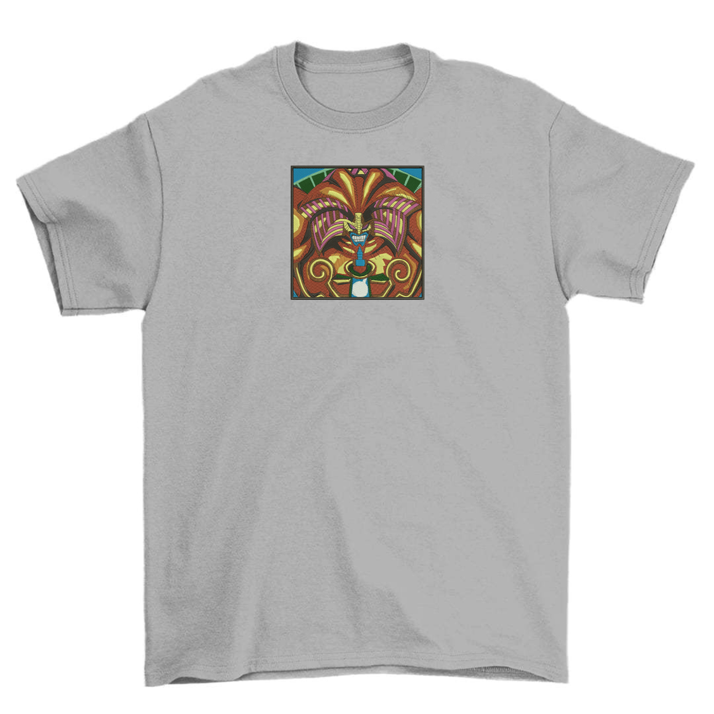 Unisex "Yu-Gi-Oh!" Anime Embroidered Top