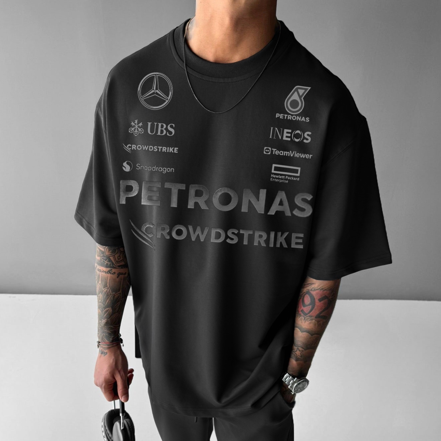 Oversized Men's Racing Tee