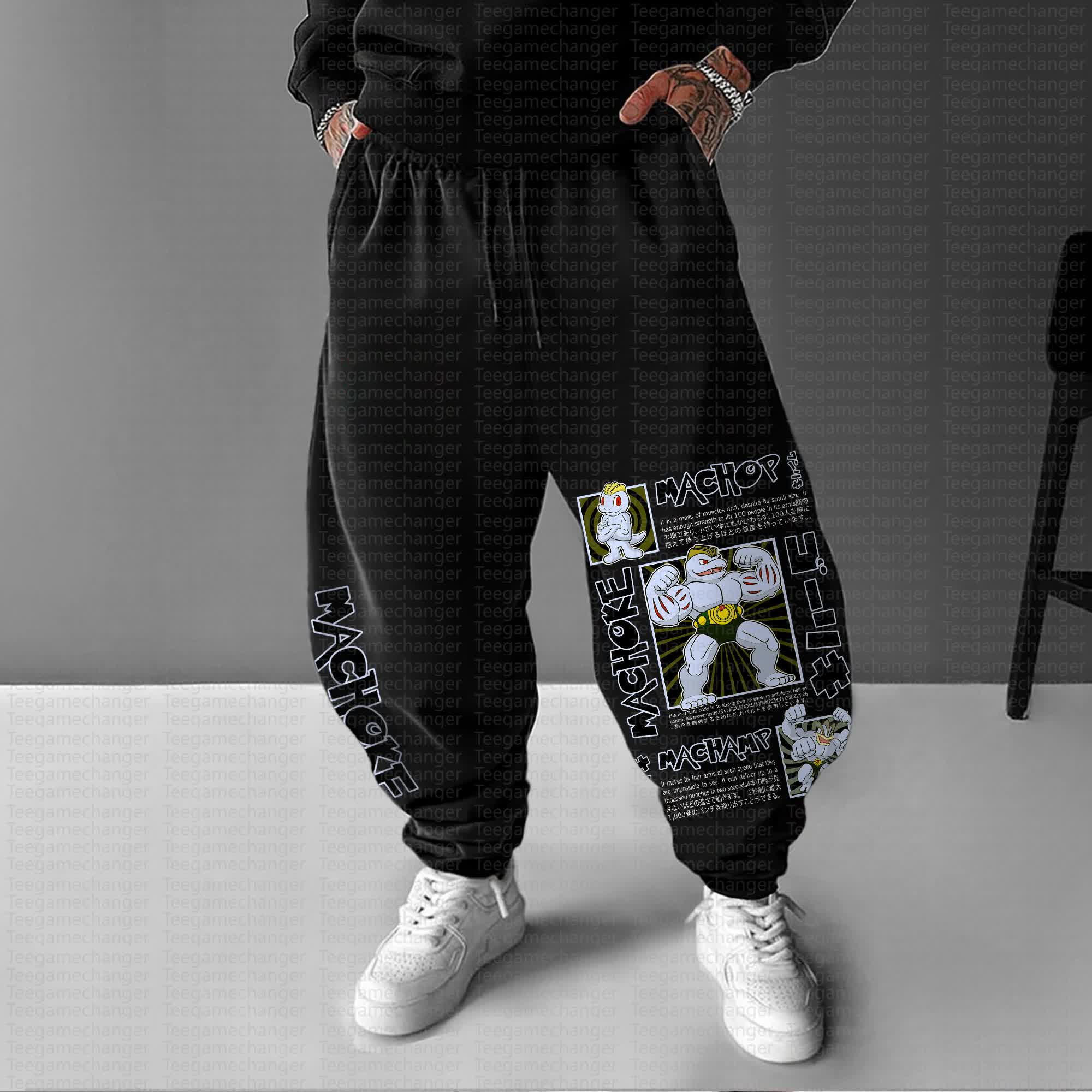 Unisex “Pokémon” Casual Anime Streetwear Pants