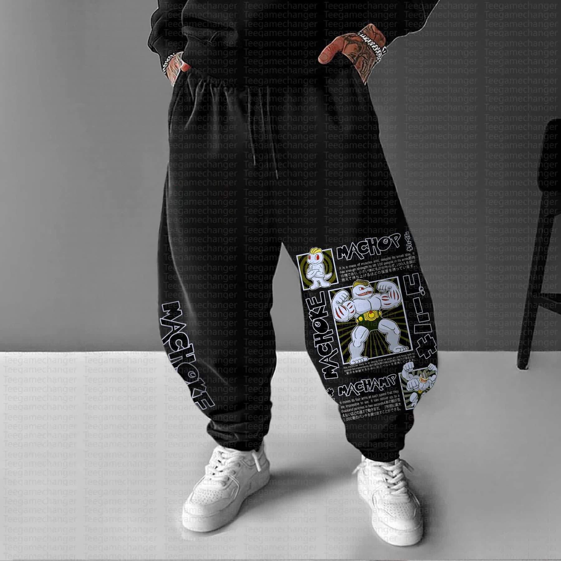 Unisex “Pokémon” Casual Anime Streetwear Pants