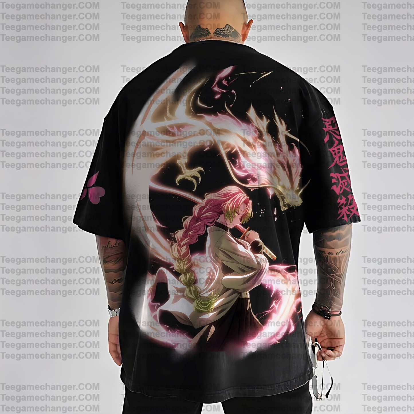 Unisex "Demon Slayer" Anime Inspired Vintage T-Shirt